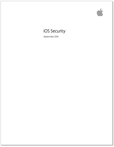 Apple iOS Security White Paper